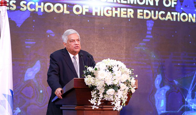 President plans expansion of public and private educational institutions in Sri Lanka