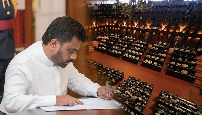 Sri Lankas new President dissolves Parliament