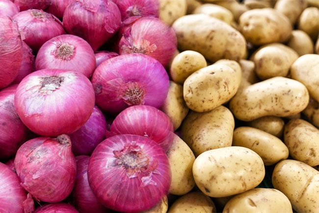 Special import levy on potatoes and big onions increased