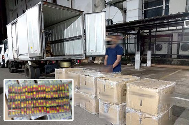 Suspect held with 600,000 capsules of prescription drugs in Borella