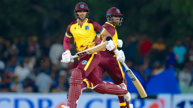 West Indies go 1-0 up with 5-wicket win against Sri Lanka