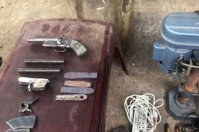 Man arrested for operating illegal firearms workshop in Sooriyawewa