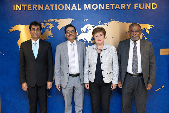 Encouraged by Sri Lankas commitment to continue reform efforts - IMF chief 