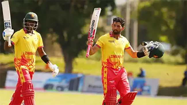 Zimbabwe set T20 records in massive win