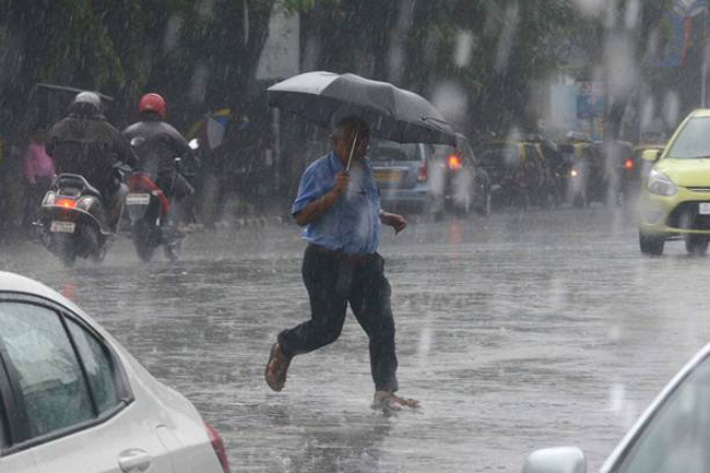 Fairly heavy showers expected in parts of the island