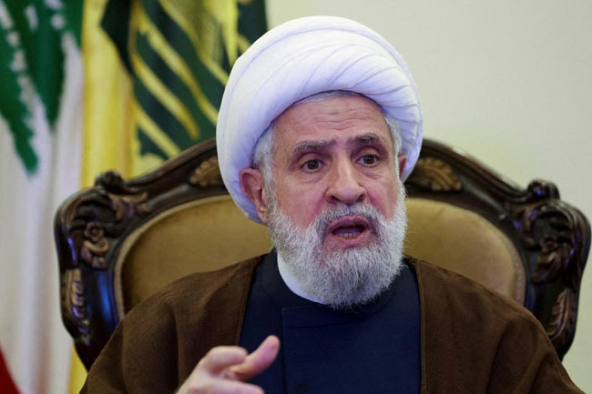 Hezbollah elects Naim Qassem to succeed slain head Nasrallah