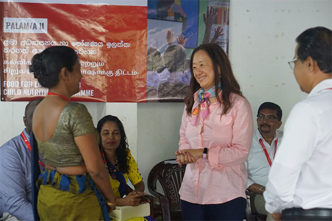 US Embassy and Save the Children expand school nutrition program to urban Colombo schools