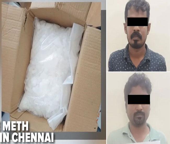 Ice drugs worth INR 270m bound for Sri Lanka seized in Chennai; Lankan among arrested