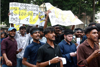 Jpura Students Union protest