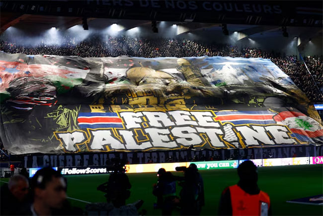 French minister slams PSGs Free Palestine banner at soccer match