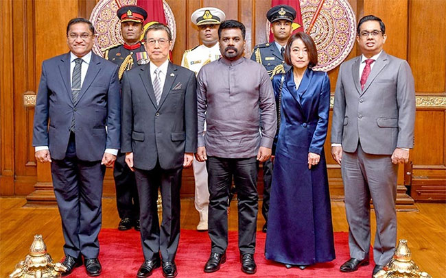 Two new Ambassadors present credentials to President Dissanayake