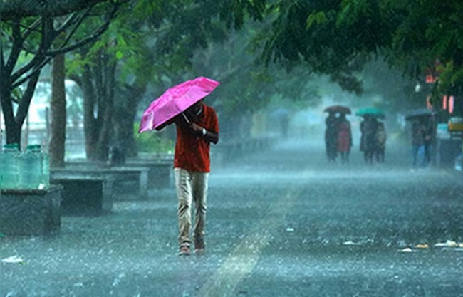 Fairly heavy showers expected in parts of the island