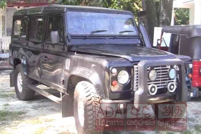 Illegally assembled Defender seized in Pallekele