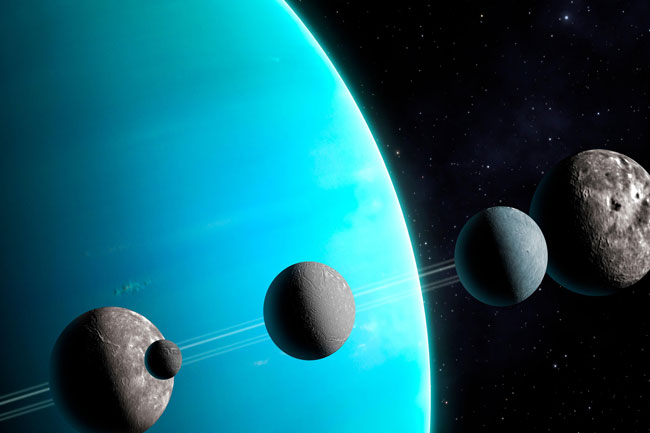 New study on moons of Uranus raises chance of life