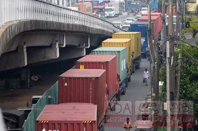 Container transporters facing difficulties due to actions of Customs officials