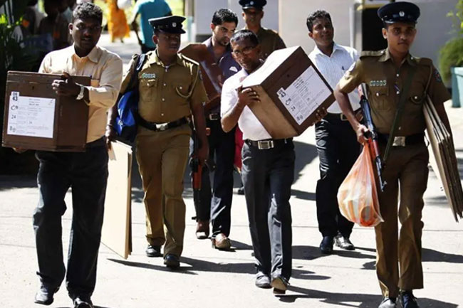 Voting ends in Sri Lankas General Election