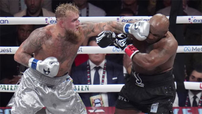 Mike Tyson loses to Jake Paul by unanimous decision in comeback heavyweight bout