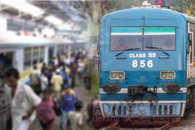 Special train services for commuters returning to Colombo