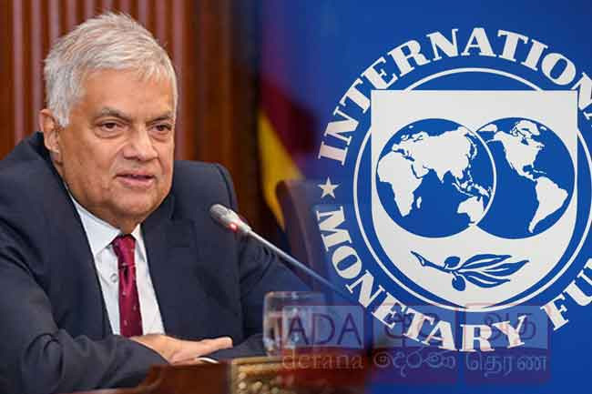 IMF team meet former President Ranil Wickremesinghe