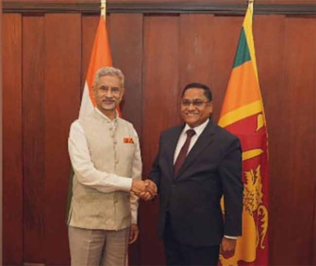 Jaishankar congratulates Vijitha Herath on re-appointment as foreign minister