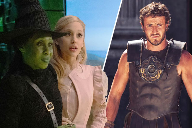 Wicked, Gladiator II bring in $363 million in global box office