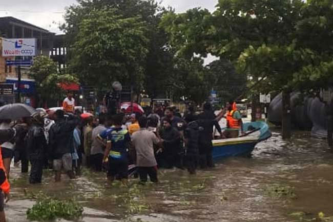 Eight including 6 children missing after tractor swept away by floods