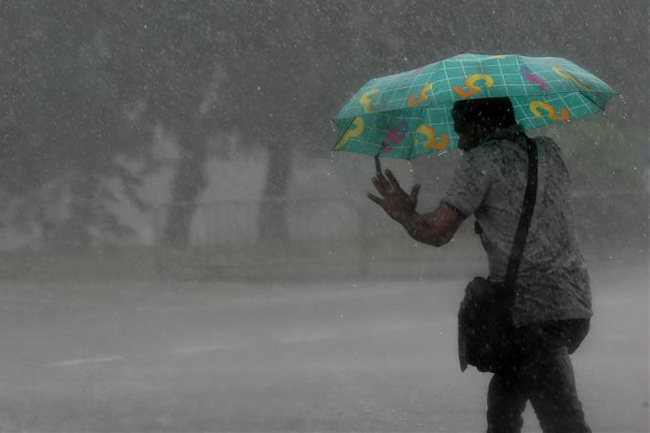 Very heavy showers expected in parts of the island today