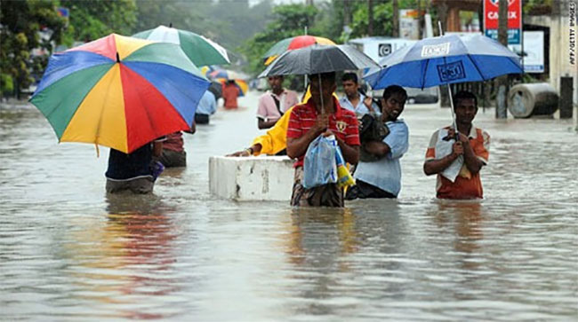 Over 400,000 affected due to adverse weather in Sri Lanka