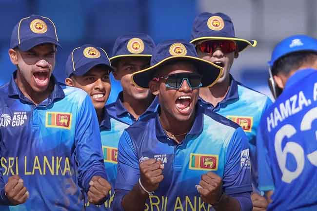 Sri Lanka U-19 team advances to Asia Cup semi-finals