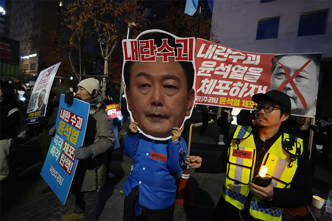 South Korean police considering overseas travel ban on President Yoon over martial law