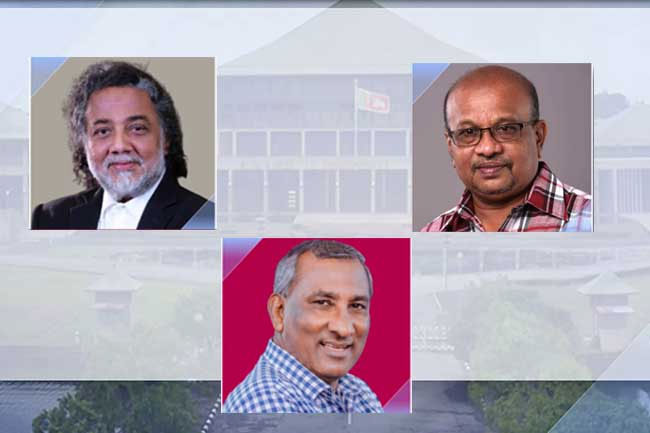 Three frontrunners to become Sri Lankas next Speaker