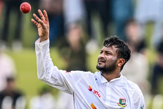 Shakibs bowling action found faulty, banned by ECB