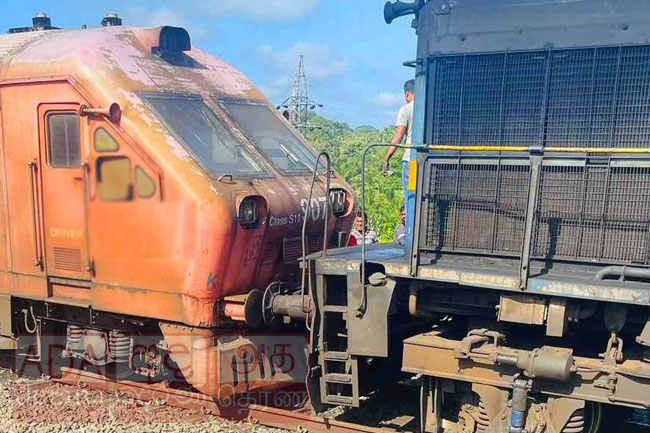 Three employees suspended over Beliatta train collision