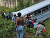 3 dead, over 20 injured as bus topples down precipice