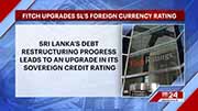 Fitch raises Sri Lanka rating to 'CCC+' after creditor nod to debt overhaul (English)