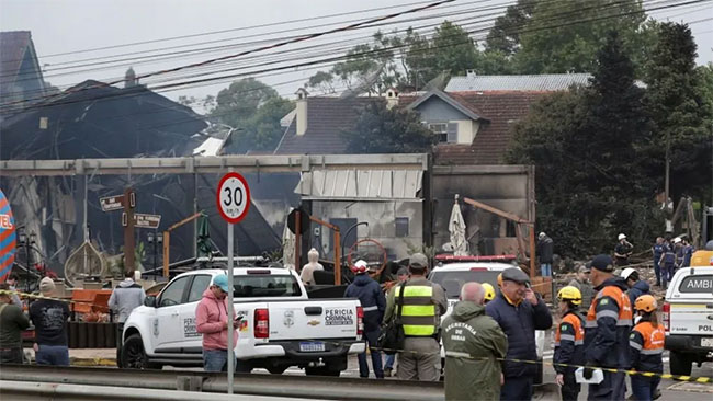 10 killed after small plane crashes in Brazils Gramado