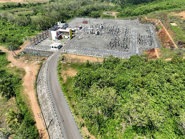 Wagawatta Grid Substation connected to National Grid