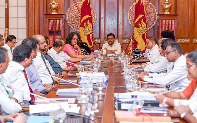 President leads discussion on Sri Lanka’s framework for combating money laundering and terrorism financing