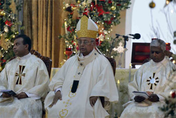 Christmas Mass in Sri Lanka...