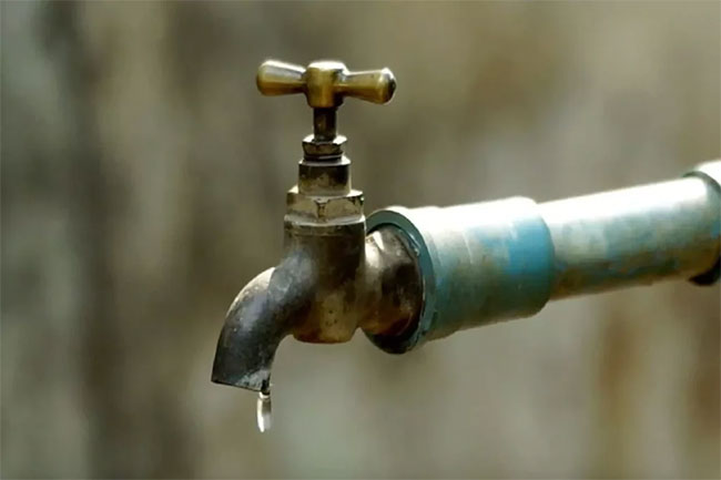 18-hour water cut in several areas