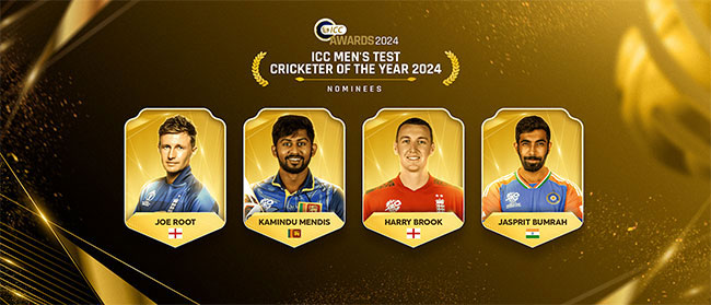 Kamindu Mendis among nominees for ICC Men’s Test Cricketer of the Year