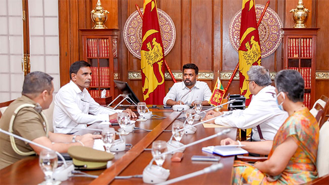 President instructs to curb drug trafficking and underworld activities in prisons