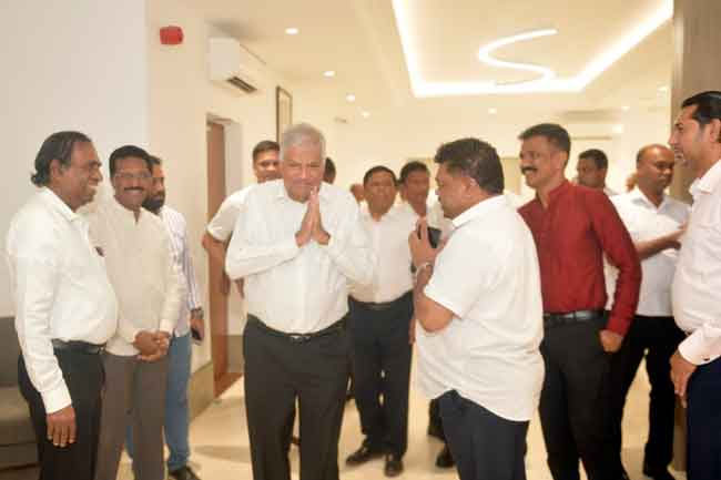 Ex-President Ranil commences activities in New Year