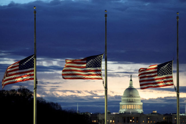 Trump complains that US flags will be half-staff on his inauguration day