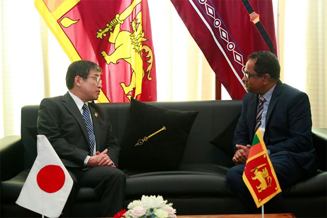 Japan in discussion to resume halted projects in Sri Lanka