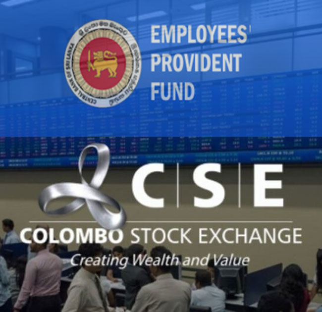 Market value of EPF investments in CSE exceed Rs. 100 billion