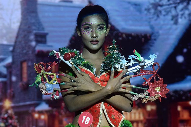 Fantasy Nail Art Fashion Show held in Sri Lanka