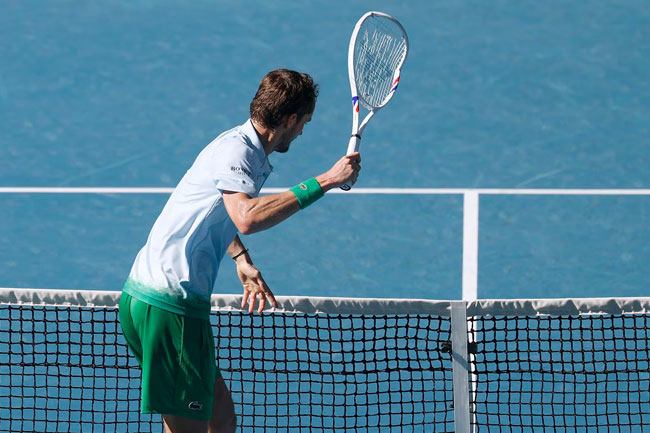   Tennis star destroys camera in outburst during tough Australian Open victory