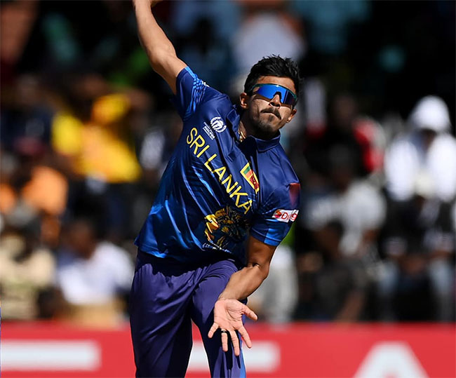 Theekshana attains career-best third position in ODI Bowling Rankings