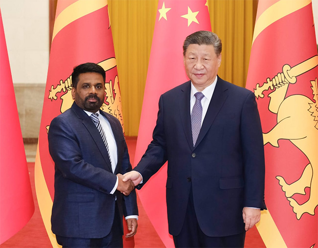 China expresses readiness to collaborate with Sri Lanka towards a new era of development